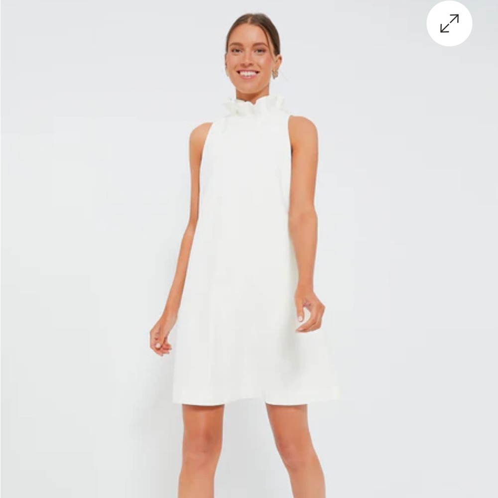 TUCKERNUCK WHITE DRESS WITH TAGS